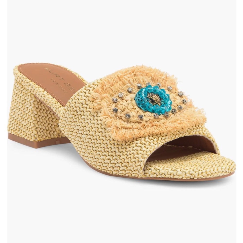 Kurt Geiger Olive Block Heel Sandal